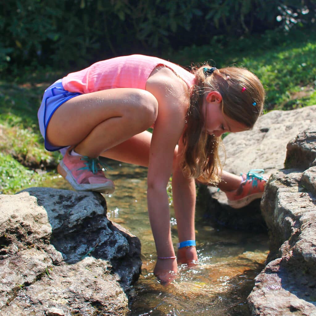 north carolina playing in creek