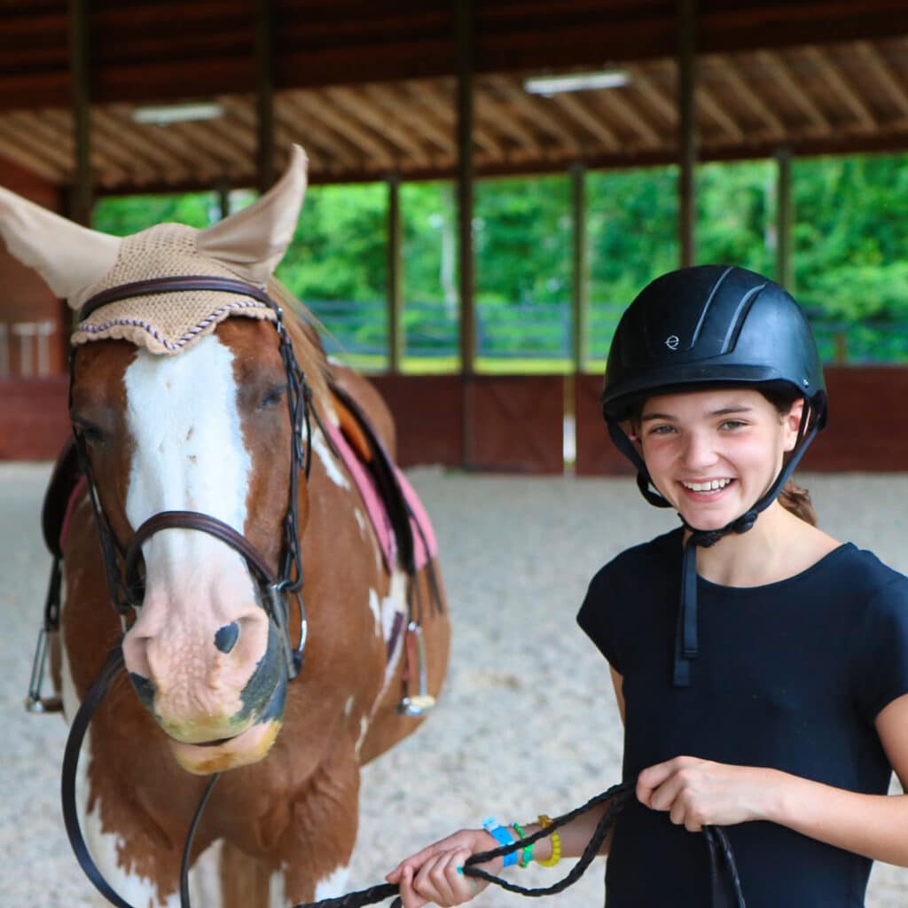 silly horse time at camp