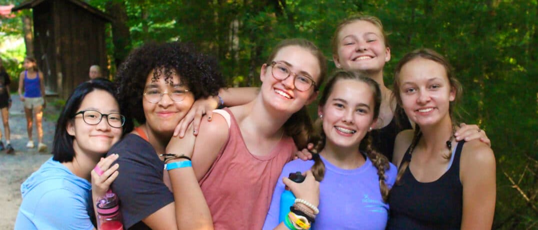 summer camp teenage friends