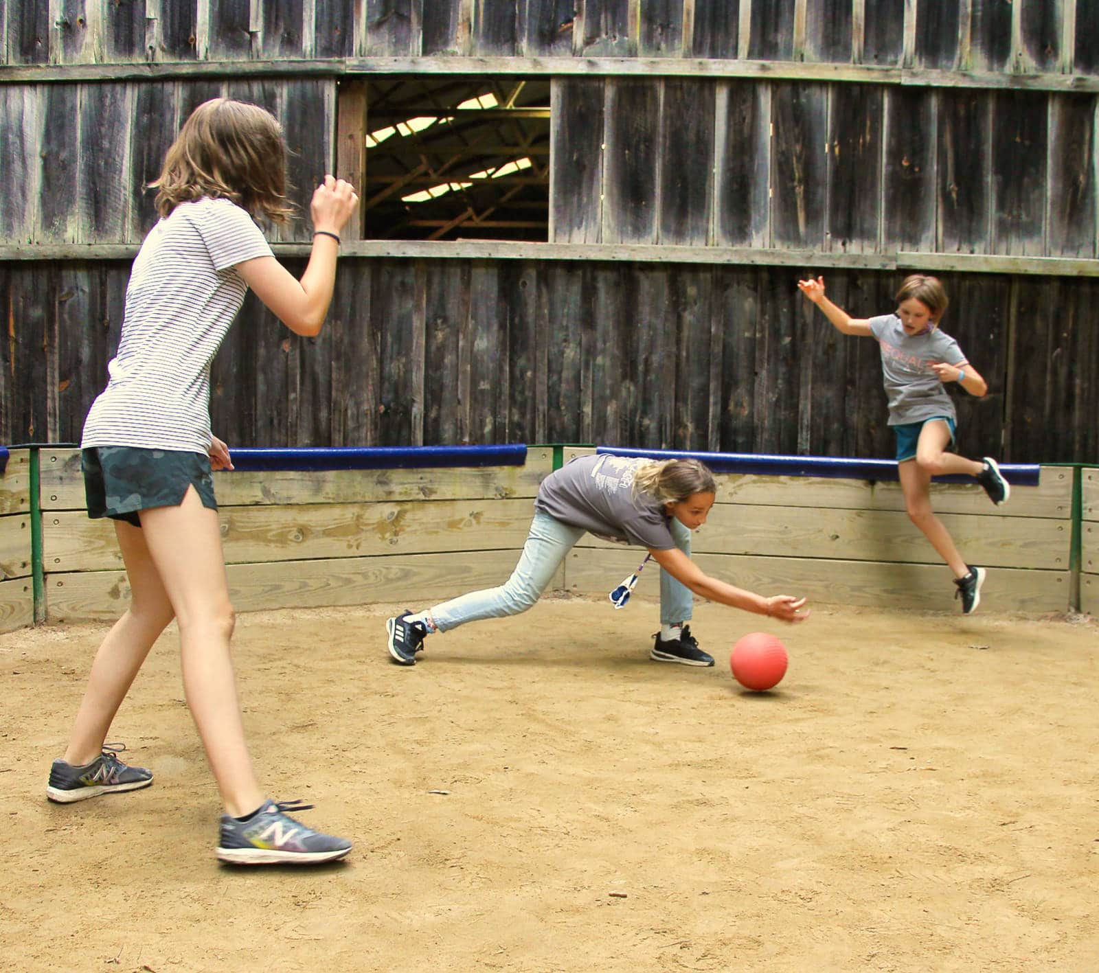 summer camp gagaball game