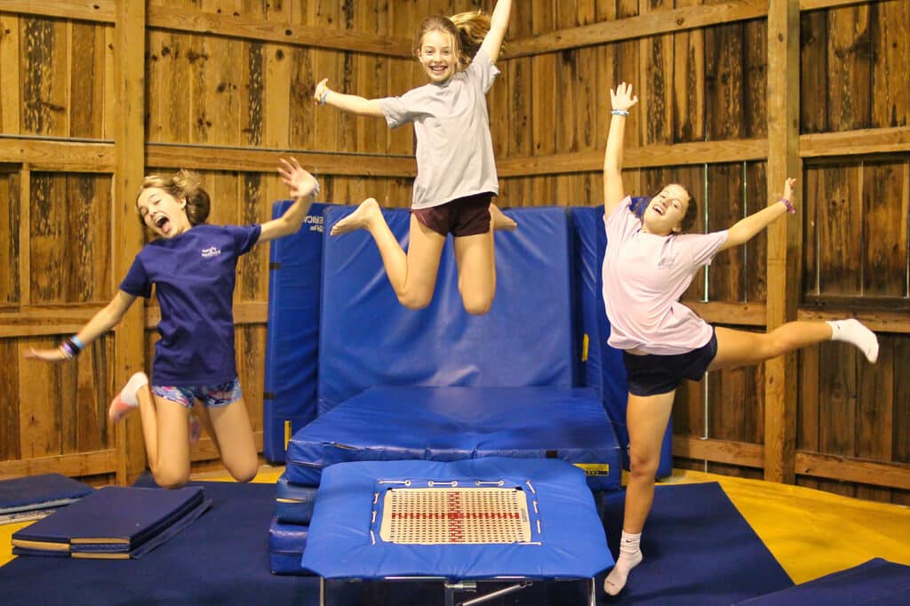 silly camp gymnastics kids