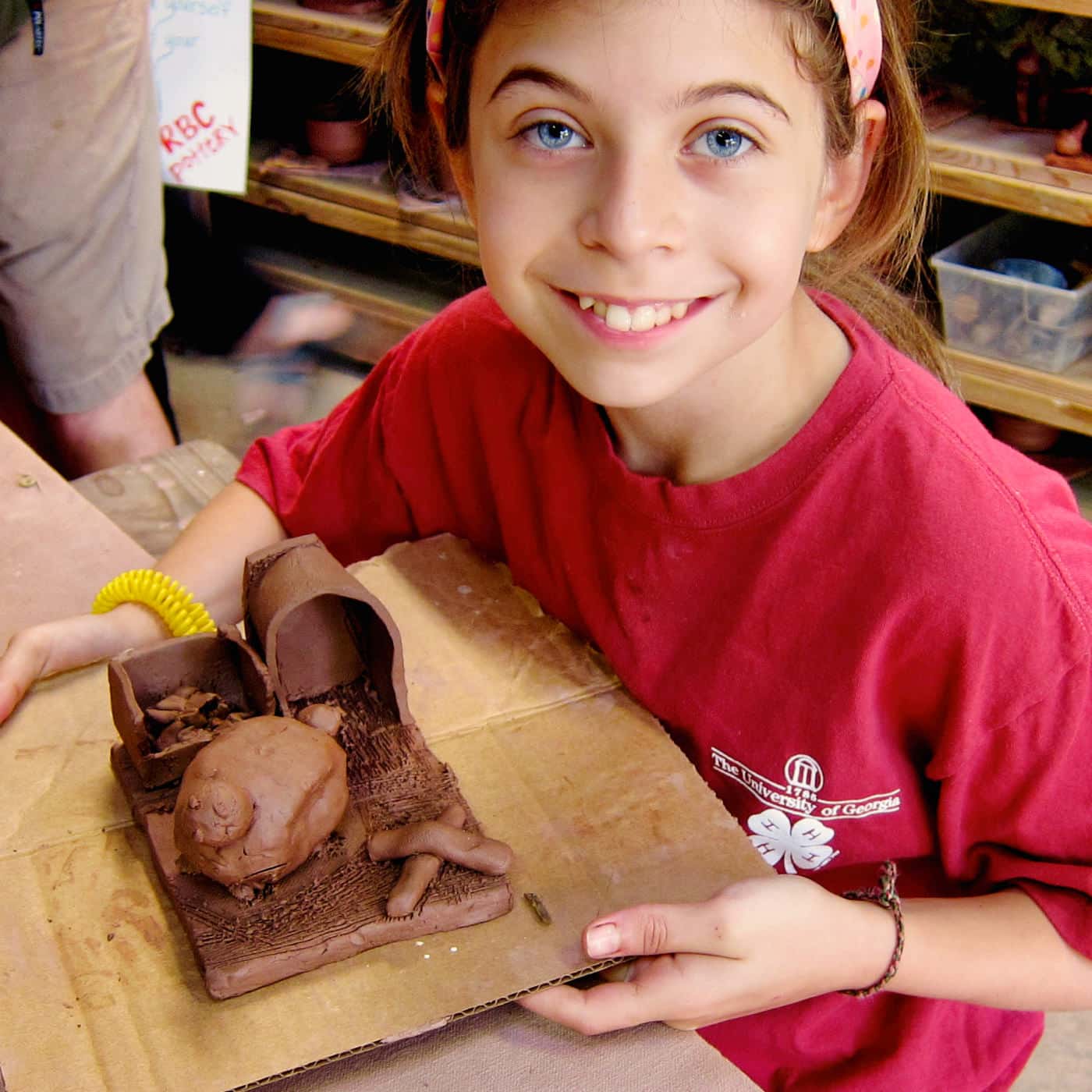 summer camp ceramics fun