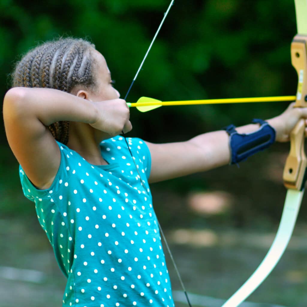 camp archery child
