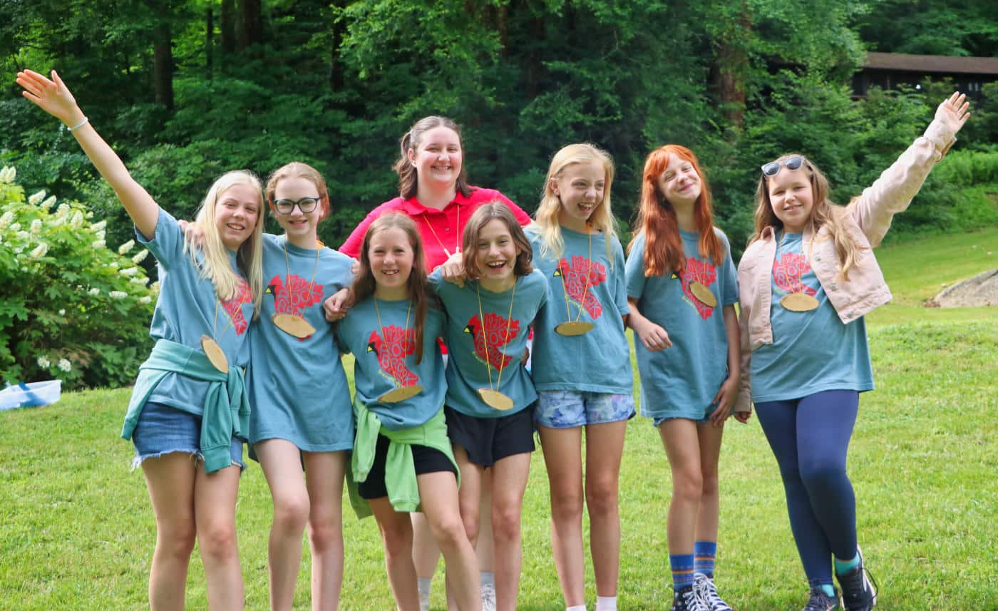 summer camp kids group