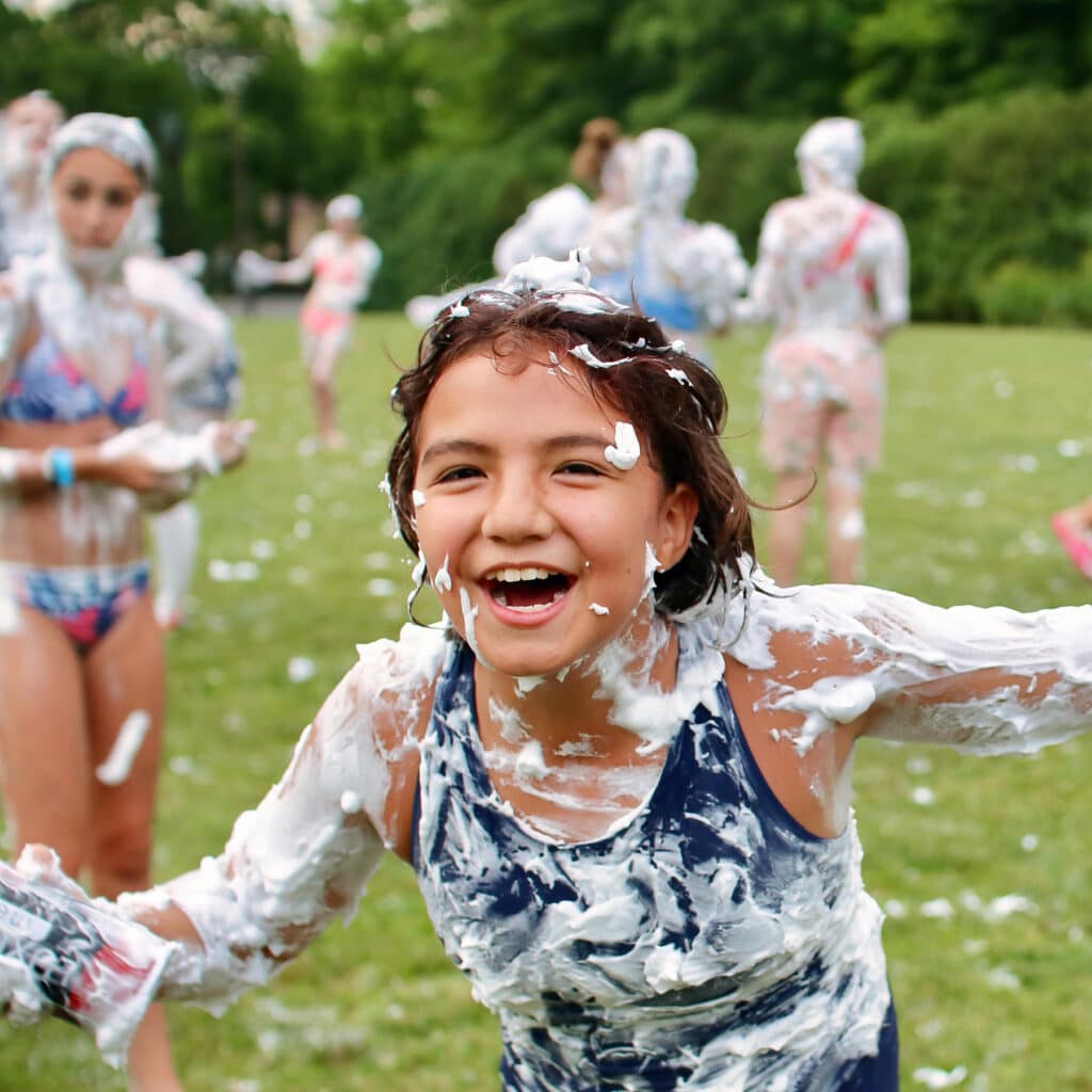 happy foamy camper