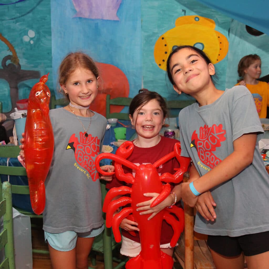 silly summer camp party