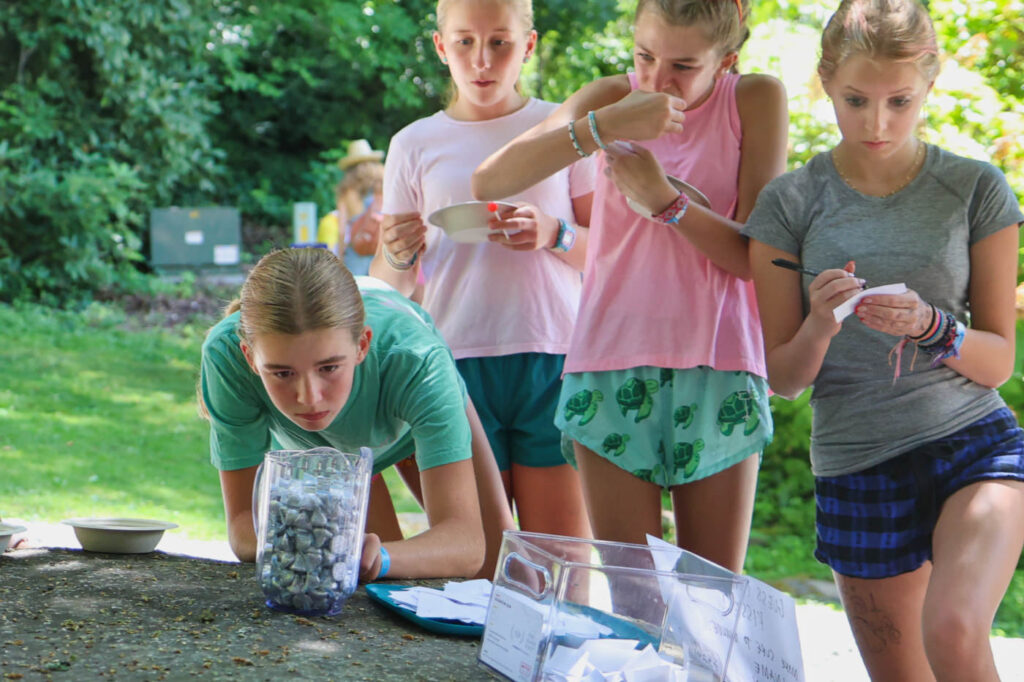 camp guessing game
